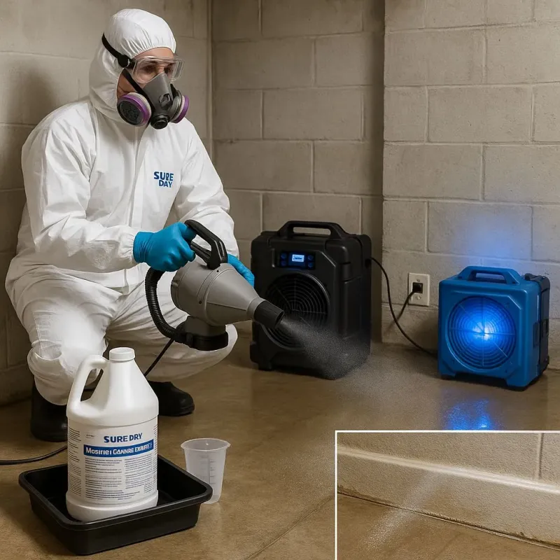 Sanitization and Odor Removal process in Tuttle, OK