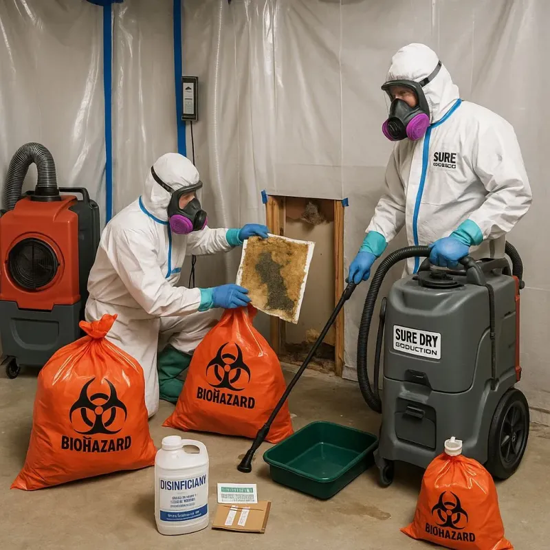 Contaminated Water Handling Protocols process in Tuttle, OK